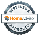 Screened & Approved HomeAdvisor badge