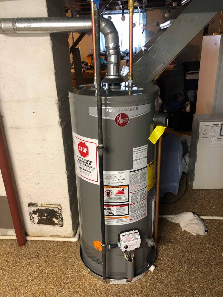 Rheem hot water heater