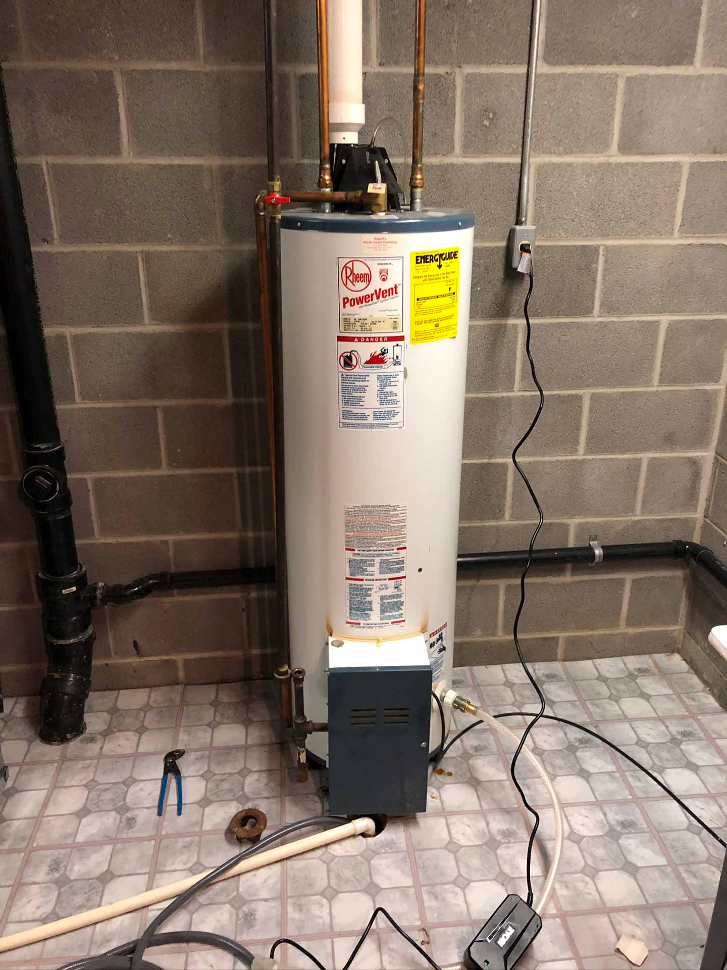 Rheem hot water heater