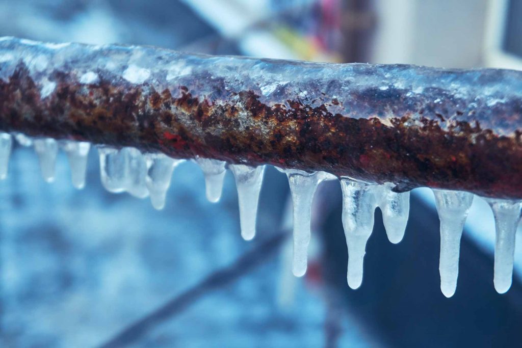 Frozen pipe